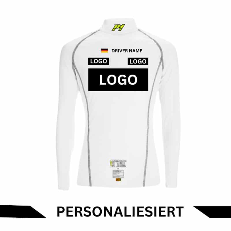 P1 FIA Elite Slimfit inkl. Namen und Logos beidseitig bedruckt