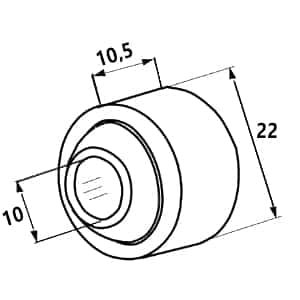 Radial Gelenklager - GE 10