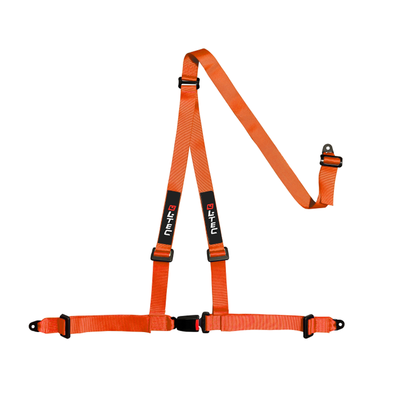 L-Tec 3-Punkt Gurt - ECE-zugelassen mit Ösen-Befestigung