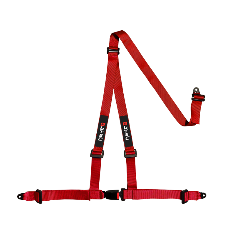 L-Tec 3-Punkt Gurt - ECE-zugelassen mit Ösen-Befestigung