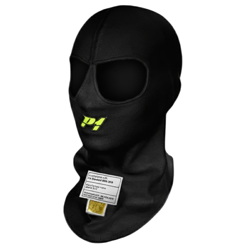 kopfhaube schwarz mit Augenlöcher