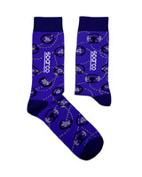 Sparco Socken mit Motiv - Sportliche Motorsport-Socken