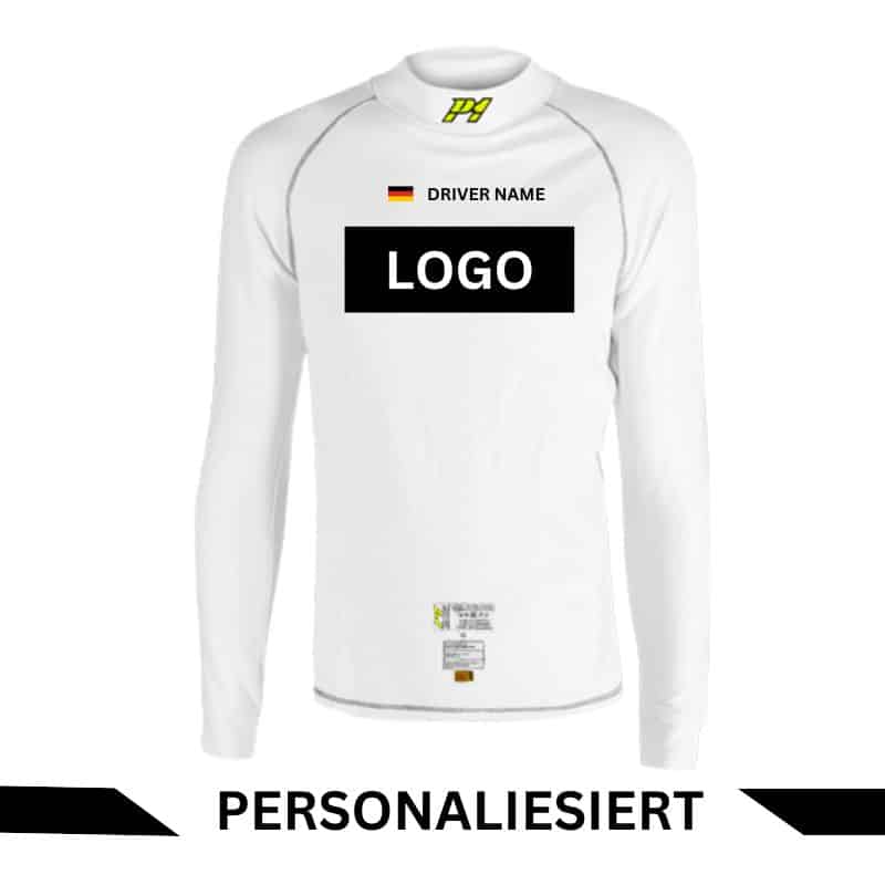 P1 FIA Elite Comfort inkl. Namen und Logos Einseitiger Druck