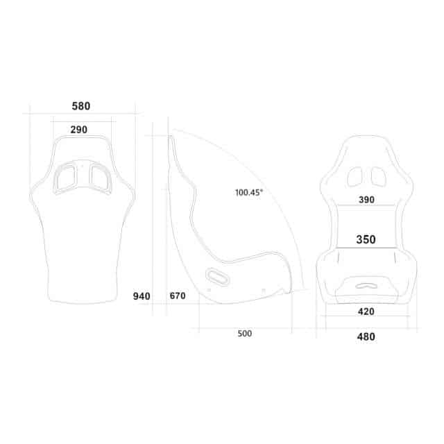ATECH Target XL Rennsitz