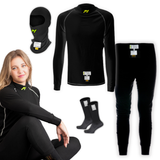 FIA Unterwäsche Kombi Angebot Slimfit Schwarz