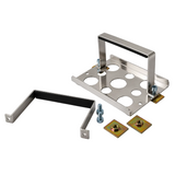 Aluminium Batteriehalterung 184 x 170 x 125 mm – für Lithium-Batterien