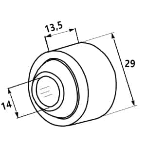 Radial Gelenklager - GE 14