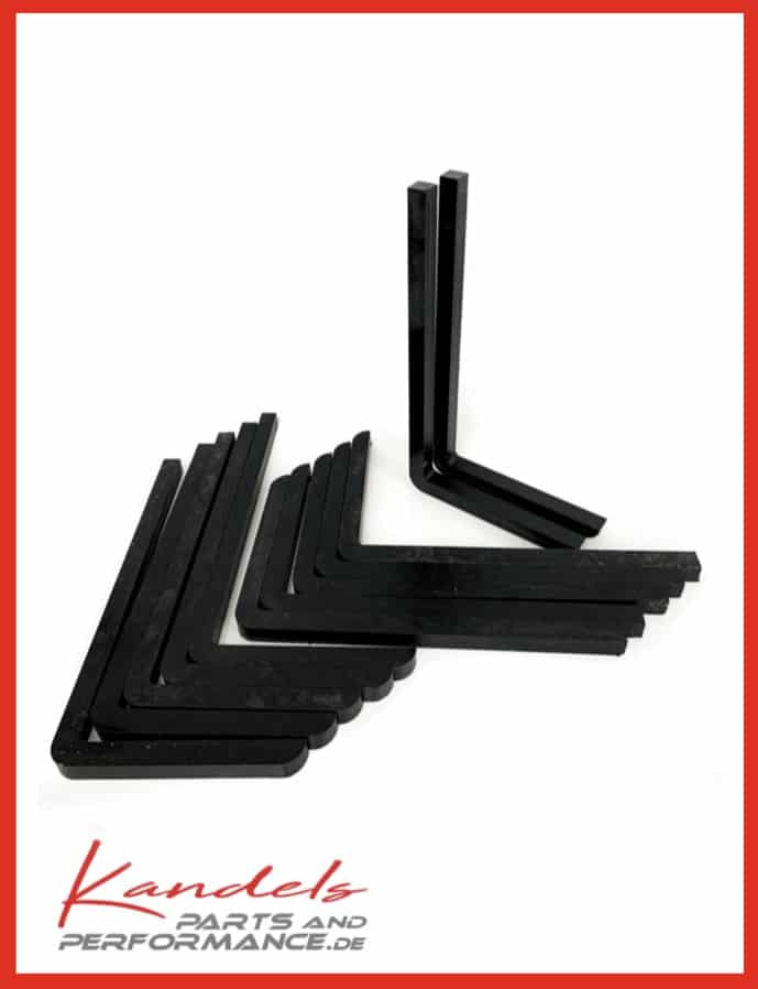 Kunststoff Schmutzfängerhalter Winkel