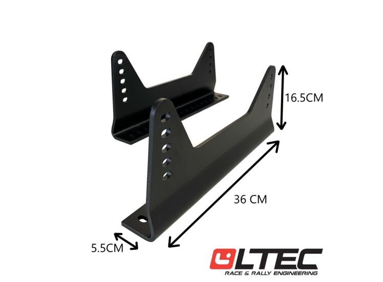 LTEC Sitzkonsole für Seitliche Befestigung Aluminium