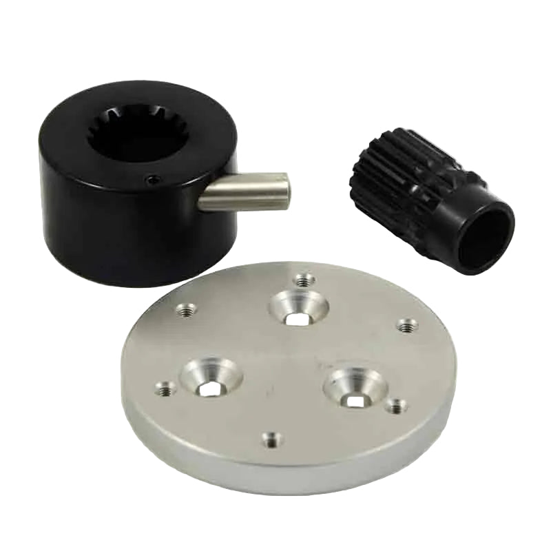 Lenkrad Schnellverschluß mit Adapter 3 auf 6 Loch