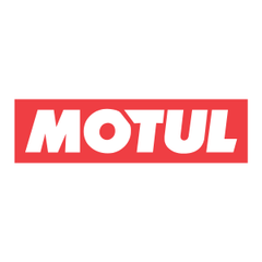 rotes Motul Logo auf weißem Grund