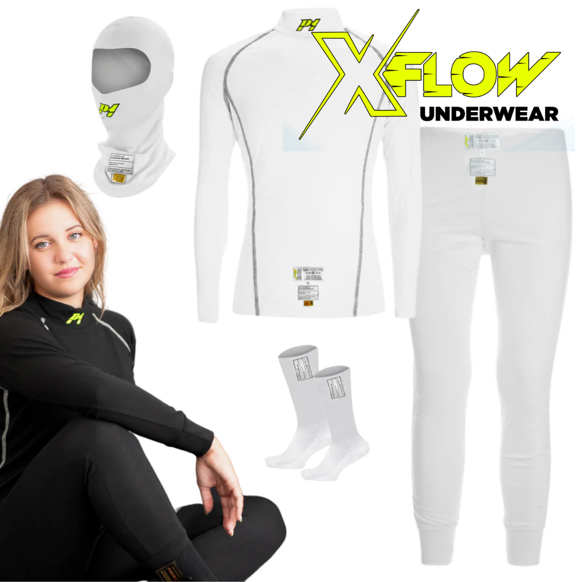FIA Unterwäsche Kombi Angebot X-Flow weiss