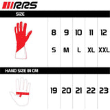 RRS DYNAMIC 3 FIA Rennhandschuhe – Außennähte FIA 8856-2018