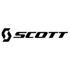 Scott Logo schwarz auf weißem hintergrundf