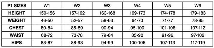 P1 Mid Diva Rennanzug