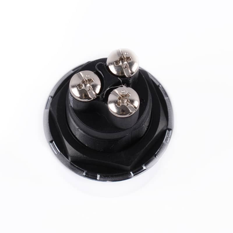 Starterknopf rot beleuchtet