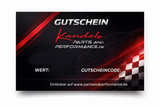 Kandels - Parts and Performance Geschenkgutschein