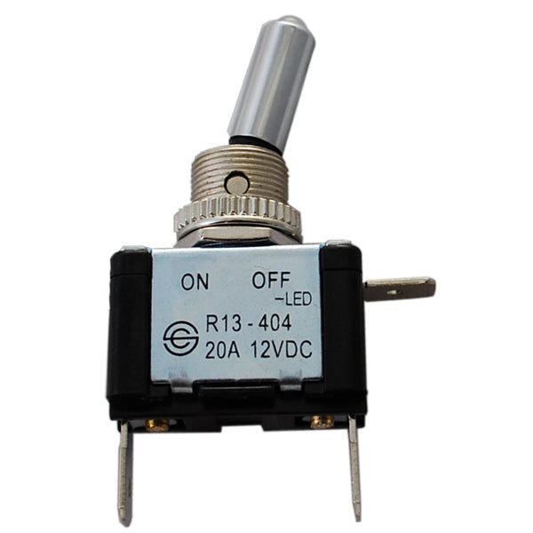 12V KFZ-Kippschalter mit roter LED
