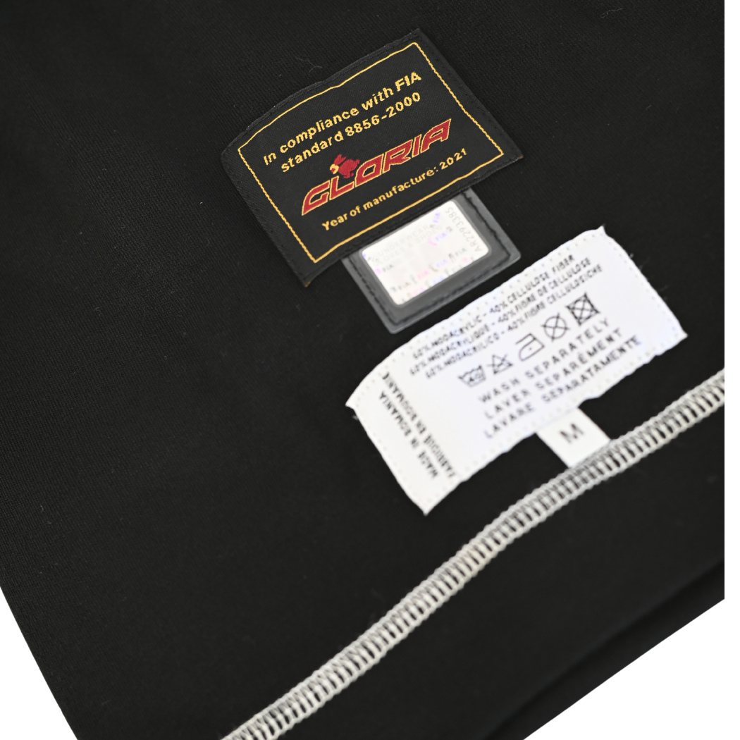 LTEC FIA Longsleeve Top - FIA 8856-2000 Silbernes Hologramm