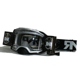 Rip’n Roll Platinum Crossbrille schwarz mit XXL 48 mm Roll-off